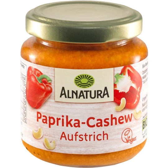 Bio Paprika-Cashew Aufstrich 125G 3 Bio Paprika-Cashew Aufstrich 125G