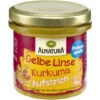 Bio Gelbe Linse Kurkuma Aufstrich 140G -Lebensmittelserie Geschäft bio alnatura gelbe linsekurkuma aufstrich 140g