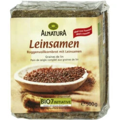 Bio Leinsamen Brot 500G
