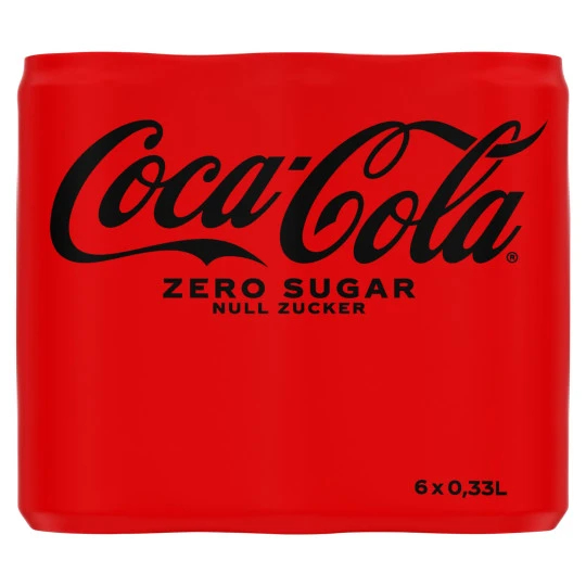 Coca-Cola Zero Sugar 6x 0,33L 3 Coca-Cola Zero Sugar 6x 0,33L