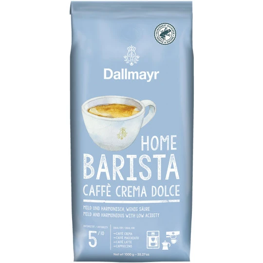 Home Barista Caffee Crema Dolce Ganze Bohne 1KG 3 Home Barista Caffee Crema Dolce Ganze Bohne 1KG