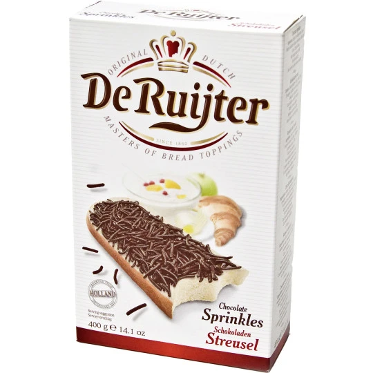 Ruijter Schokoladenstreusel 400G 3 Ruijter Schokoladenstreusel 400G