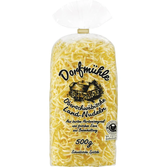 Dorfmühle Oberschwäbische Land-Nudeln Schwäbische Spätzle 500G 3 Dorfmühle Oberschwäbische Land-Nudeln Schwäbische Spätzle 500G