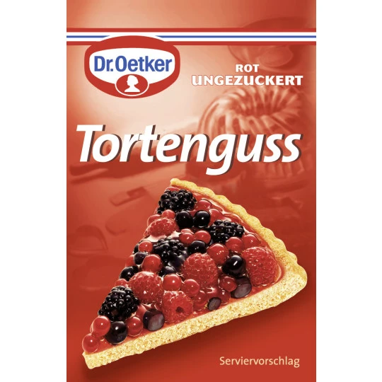 Dr. Oetker Tortenguss Rot Ungezuckert 3x 12G 3 Dr. Oetker Tortenguss Rot Ungezuckert 3x 12G