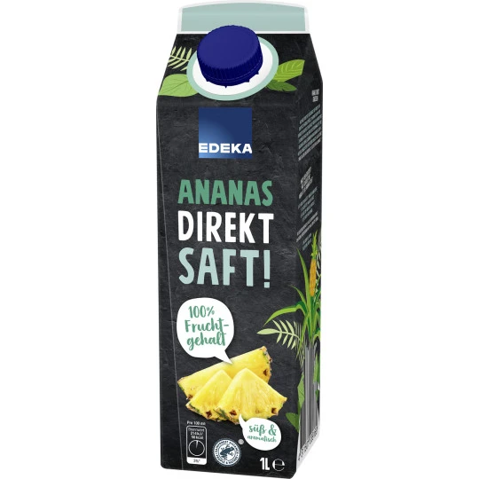 Ananas Direktsaft 1L 3 Ananas Direktsaft 1L