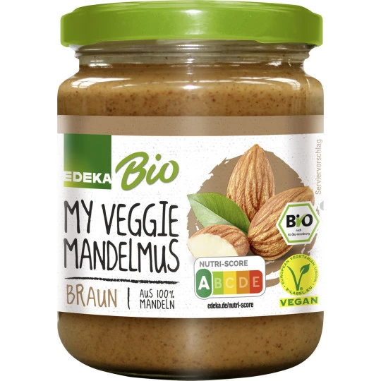 Bio My Veggie Mandelmus Braun 250G 3 Bio My Veggie Mandelmus Braun 250G