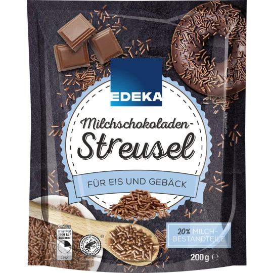Milchschokoladen-Streusel 200G 3 Milchschokoladen-Streusel 200G