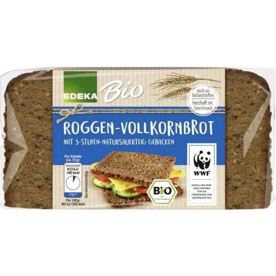 Bio Roggen Vollkornbrot 500 G 3 Bio Roggen Vollkornbrot 500 G