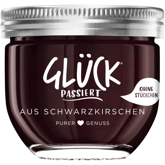 Passiert Fruchtaufstrich Schwarzkirsche 230G 3 Passiert Fruchtaufstrich Schwarzkirsche 230G