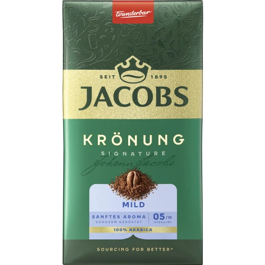 Jacobs Krönung Kaffee Mild Gemahlen 500G 3 Jacobs Krönung Kaffee Mild Gemahlen 500G