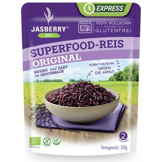 Bio Express Superfood-Reis Original 200G 3 Bio Express Superfood-Reis Original 200G