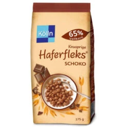 Knusprige Haferfleks Schoko 375G