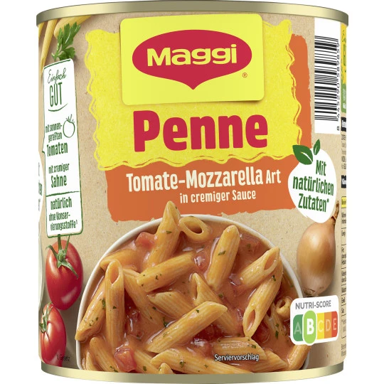 Maggi Penne Tomate-Mozzarella Art In Cremiger Sauce 800G 3 Maggi Penne Tomate-Mozzarella Art In Cremiger Sauce 800G