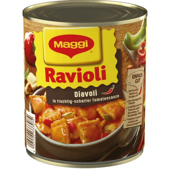 Maggi Ravioli Diavoli 800G 3 Maggi Ravioli Diavoli 800G