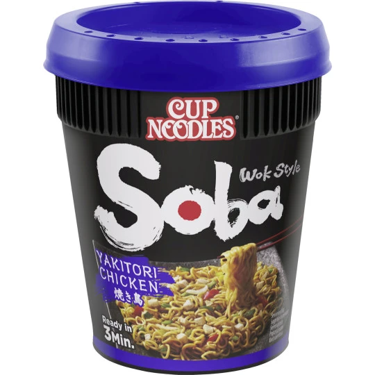 Cup Noodles Soba Yakitori Chicken 89G 2 Cup Noodles Soba Yakitori Chicken 89G