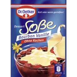Dr. Oetker Dessert Soße Bourbon Vanille Ohne Kochen 39G