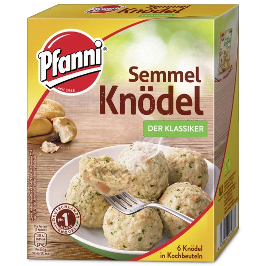 Semmelknödel Der Klassiker Im Kochbeutel - 6 Knödel 200G 2 Semmelknödel Der Klassiker Im Kochbeutel - 6 Knödel 200G